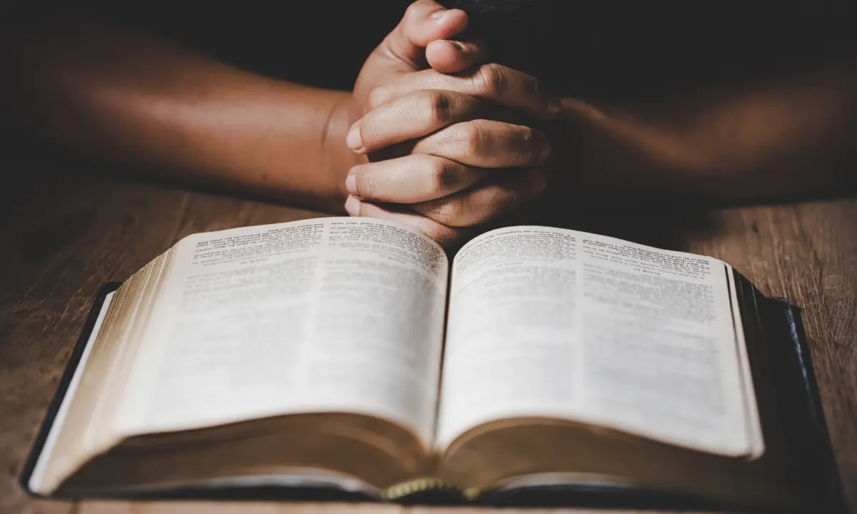 Service 0 Praying Hands Bible Adobestock 275924038